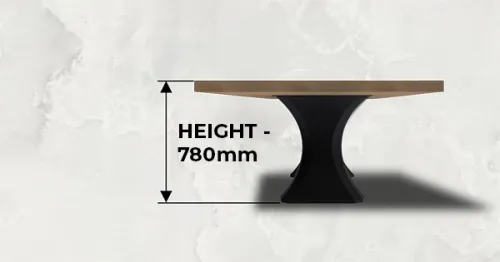 Boardroom table height